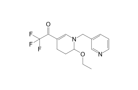 6-Ethoxy-[1-(pyrid-3-yl)methyl]-3-trifluoroacetyl-1,4,5,6-tetrahydropyridine