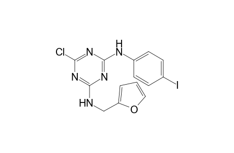 6-Chloro-N-furan-2-ylmethyl-N'-(4-iodo-phenyl)-[1,3,5]triazine-2,4-diamine