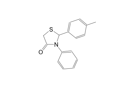 2-(4-Methylphenyl)-3-phenyl-1,3-thiazolidin-4-one