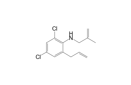 2-Allyl-4,6-dichloro-N-(2-methylallyl)aniline