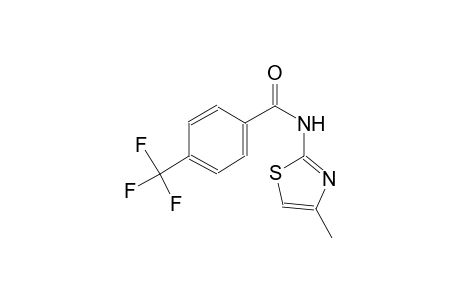 N-(4-methyl-1,3-thiazol-2-yl)-4-(trifluoromethyl)benzamide