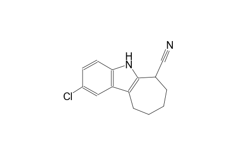 2-chloro-5,6,7,8,9,10-hexahydrocyclohepta[b]indole-6-carbonitrile