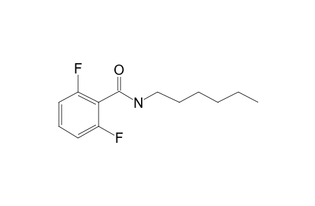 Benzamide, 2,6-difluoro-N-hexyl-