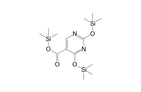 5-Pyrimidinecarboxylic acid, 2,4-bis[(trimethylsilyl)oxy]-, trimethylsilyl ester