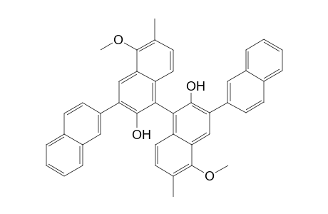 3,3'-bis(2-Naphthyl)-6,6'-dimethyl-5,5'-dimethoxy-1,1'-binaphthyl-2,2'-diol