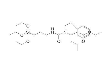 4,6-Diazanonanoic acid, 5-oxo-3-propyl-4-(2-phenylethyl)-9-(triethoxysilyl)-, ethyl ester