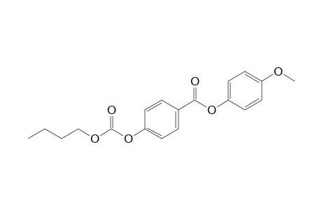 p-hydroxybenzoic acid, p-methoxyphenyl ester, butyl carbonate