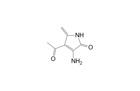 4-Acetyl-3-amino-5-methylene-1,5-dihydro-2H-pyrrol-2-one