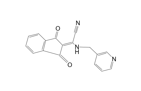 1,3-dioxo-alpha-{[(3-pyridyl)methyl]amino}-delta2,alpha-indanacetonitrile