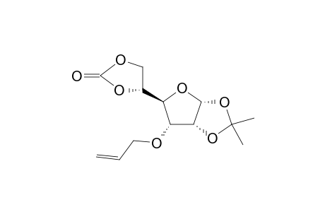 3-o-Allyl-5,6-carbonate-1,2-o-isopropylidene-.alpha.,D-allofuranose