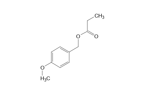 Propionic acid, P-methoxy-benzyl ester