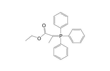 2-(triphenylphosphoranylidene)propionic acid, ethyl ester