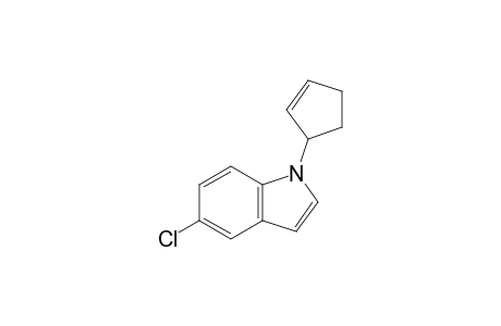 2-Cyclopentenyl-5-chloro-1H-indole