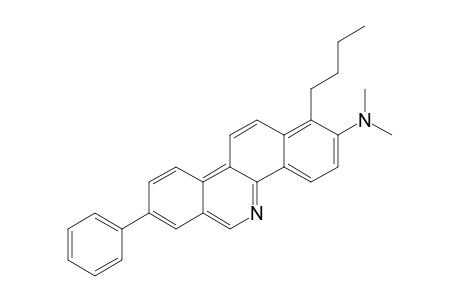 2-Dimethylamino-1-n-butyl-8-phenylbenzo[c]phenanthridine