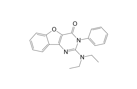 2-(N,N-Diethylamino)-3-phenylbenzofuro[3,2-d]pyrimidin-4(3H)-one