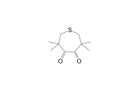 4,5-Thiepanedione, 3,3,6,6-tetramethyl-