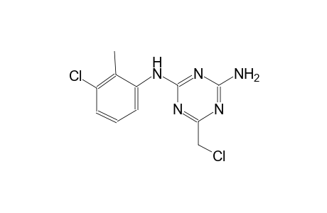 N-[4-amino-6-(chloromethyl)-1,3,5-triazin-2-yl]-N-(3-chloro-2-methylphenyl)amine