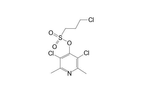 3,5-Dichloro-2,6-dimethyl-4-pyridinyl 3-chloro-1-propanesulfonate