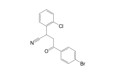 beta-(p-bromobenzoyl)-o-chlorohydratroponitrile