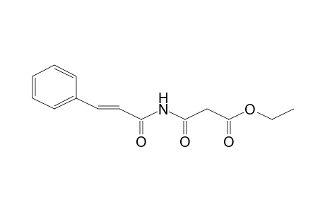 2-Ethoxycarbonylacetamide, N-[2-(E)-phenylethenylcarbonyl-