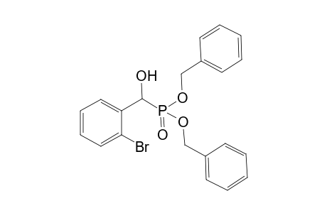 [(2-Bromo-phenyl)-hydroxy-methyl]-phosphonic acid dibenzyl ester