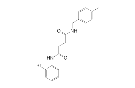N-(2-Bromophenyl)-N'-(4-methylbenzyl)succinamide