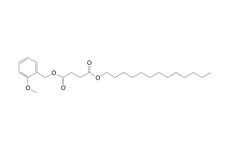 Succinic acid, 2-methoxybenzyl tridecyl ester