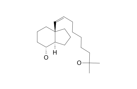 (22Z)-20-(17->18)-ABEO-DE-A,B-8-ALPHA,25-DIHYDROXY-22,23-DIHOMO-21-NORCHOLEST-22-ENE