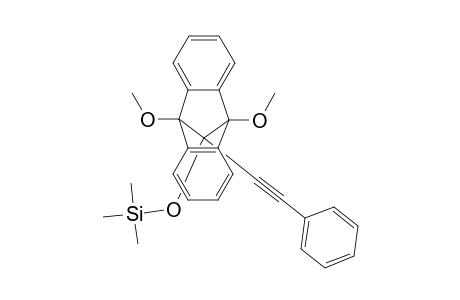 9,10-Dihydro-9,10-dimethoxy-11-(phenylethynyl)-11-(trimethylsiloxy)-9,10-methanoanthracene