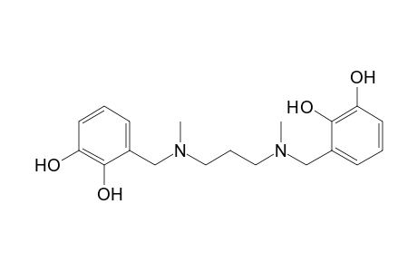 3,3'-[2,6-dimethyl-2,6-diazaheptanediyl)-bisbenzene-1,2-diol]