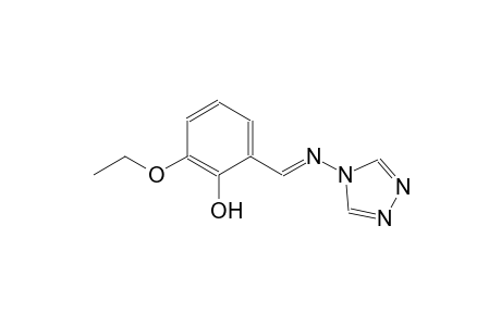 phenol, 2-ethoxy-6-[(E)-(4H-1,2,4-triazol-4-ylimino)methyl]-