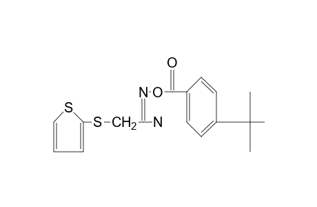 O-(p-tert-butylbenzoyl)-2-[(2-thienyl)thio]acetamidoxime