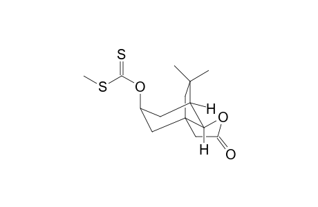 O-[(3aRS,7RS,7aSR)-2,3,5,6,7,7a-Hexahydro-8,8-dimethyl-2-oxo-4H-3a,7-ethanobenzofuran-5-yl] S-methyl dithiocarbonate