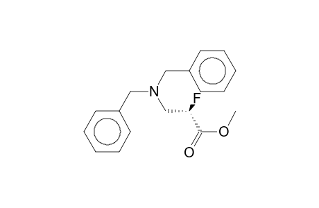 3-Dibenzylamino-2-fluoro-propionic acid methyl ester