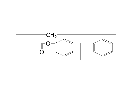 Poly[4-(alpha,alpha-dimethylbenzyl)phenyl methacrylate]