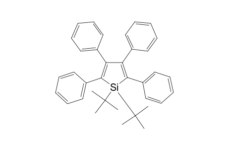 [PH4C4SI(TERT.-BUTYL)2];1,1-BIS-(TERT.-BUTYL)-2,3,4,5-TETRAPHENYL-1-SILACYCLOPENTA-DIENE