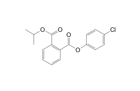 Phthalic acid, 4-chlorophenyl 2-propyl ester