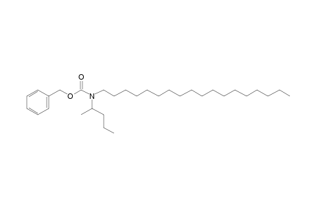 Carbonic acid, monoamide, N-(2-pentyl)-N-octadecyl-, benzyl ester