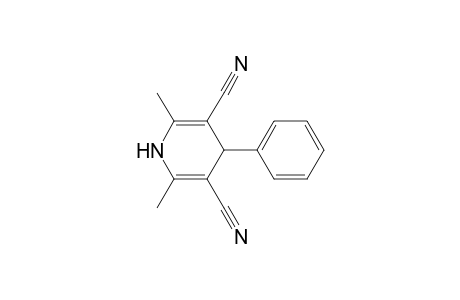 1,4-dihydro-2,6-dimethyl-4-phenyl-3,5-pyridinedicarbonitrile