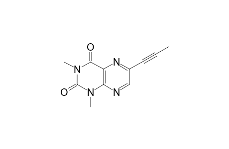 1,3-dimethyl-6-prop-1-ynyl-pteridine-2,4-quinone