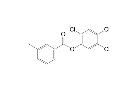 Benzoic acid, 3-methyl-, 2,4,5-trichlorophenyl ester