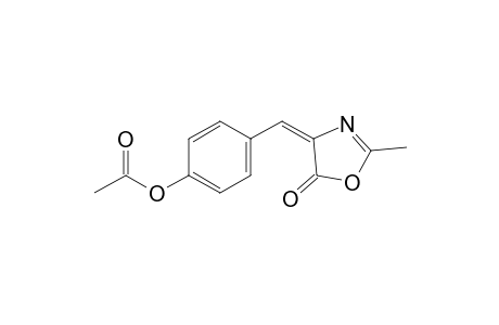4-(4-Acetoxybenzylidene)-2-methyloxazol-5(4H)-one