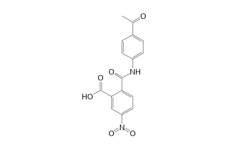 2-[(4-Acetylanilino)carbonyl]-5-nitrobenzoic acid