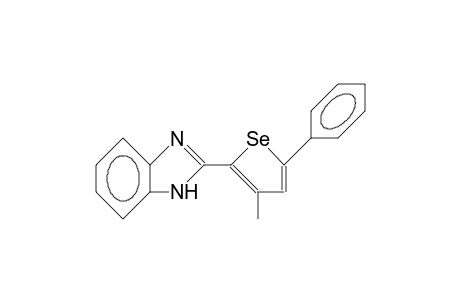2-(2-Benzimidazolyl)-3-methyl-5-phenyl-selenophene
