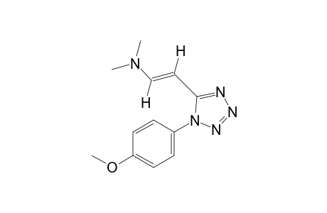 trans-5-[2-(dimethylamino)vinyl]-1-(p-methoxyphenyl)-1H-tetrazole