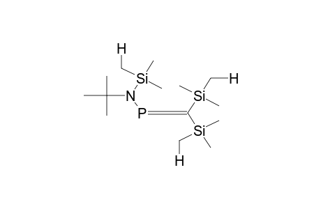 (TERT.-BUTYL-TRIMETHYLSILYL)-AMINO-BIS-(TRIMETHYLSILYL)-PHOSPHAETENE