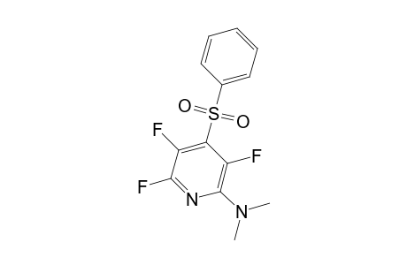 2-pyridinamine, 3,5,6-trifluoro-N,N-dimethyl-4-(phenylsulfonyl)-