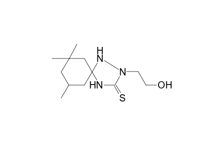 2-(2-Hydroxyethyl)-7,7,9-trimethyl-1,2,4-triazaspiro[4.5]decane-3-thione