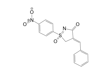 (Z)-4-Benzylidene-1-(4-nitrophenyl)-4,5-dihydro-3H-1.lambda.6-isothiazol-3-one-1-oxide