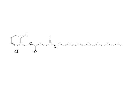 Succinic acid, 2-chloro-6-fluorobenzyl tetradecyl ester